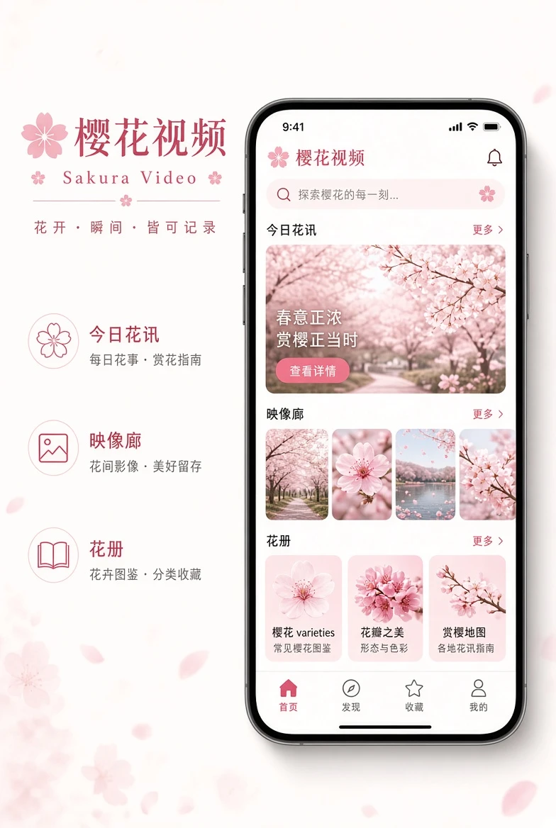 樱花视频APP服务展示